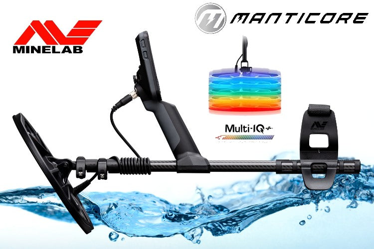Metalldetektor Minelab Manticore Seitenansicht