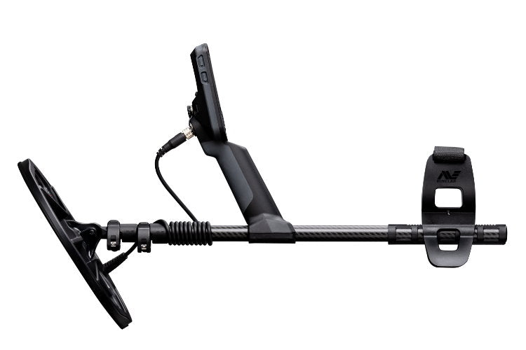 Metalldetektor Minelab Equinox 900 mit Funkkopfhörer und 2 Suchspulen