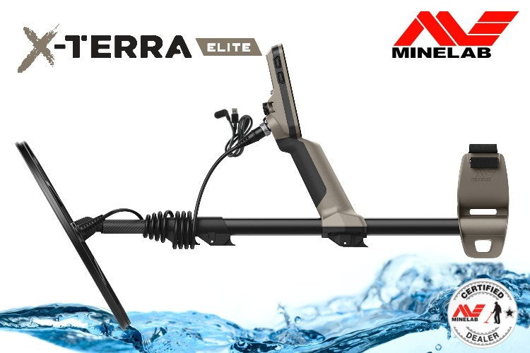Minelab X-Terra Elite Metalldetektor mit Funkkopfhörer ML-85