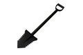 Swagier Spaten V1 schwarz (85cm Länge)