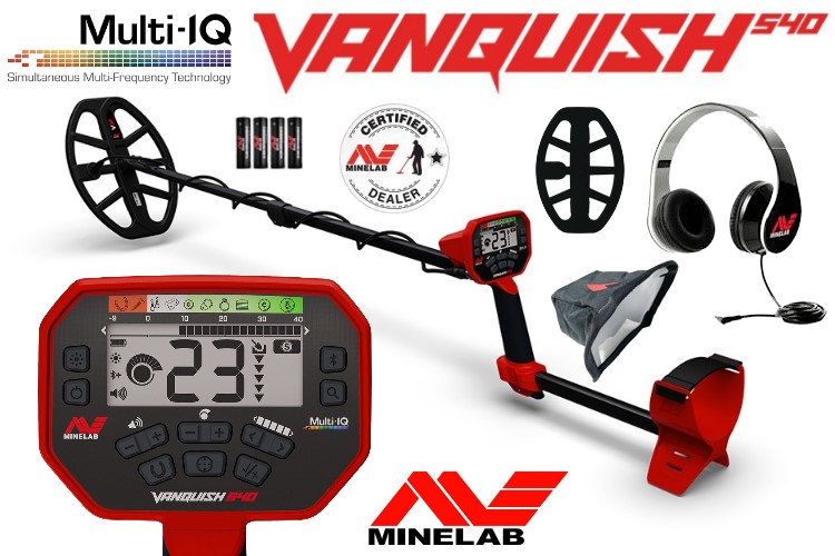 Minelab Vanquish 540 Metalldetektor